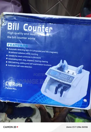 Electronic Currency Counter Machine. Bill Counter
