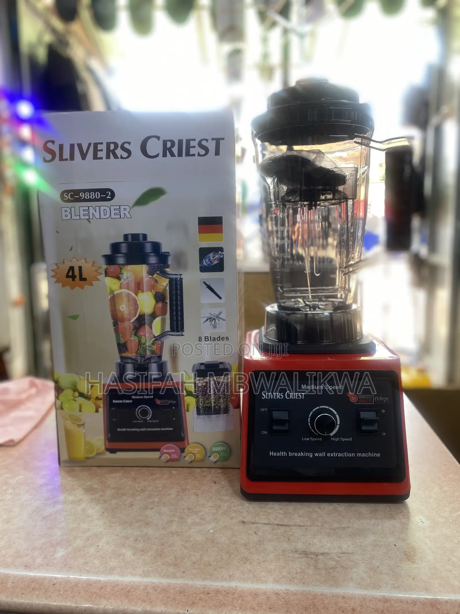 Silver Crest Blender 4l 8000w