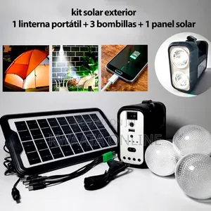 Portable Solar Lighting System Gd Plus Gd-7 Classic Emergency Kit