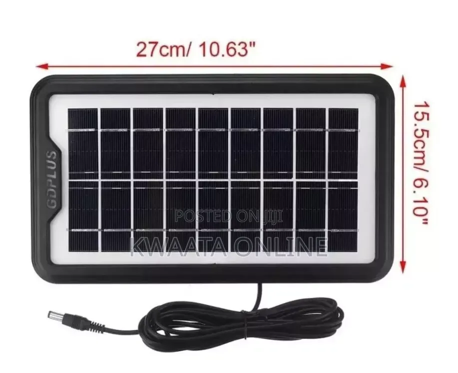 Portable Solar Lighting System Gd Plus Gd-7 Classic Emergency Kit