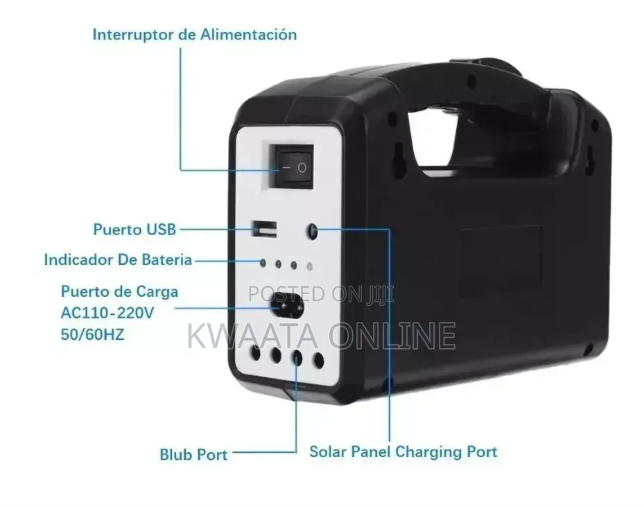 Portable Solar Lighting System Gd Plus Gd-7 Classic Emergency Kit