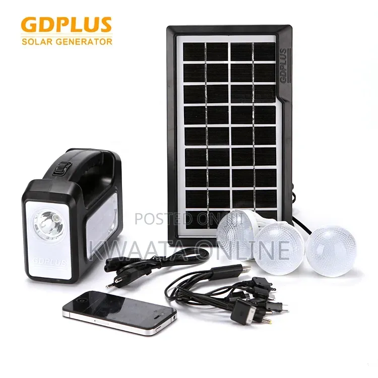 Portable Solar Lighting System Gd Plus Gd-7 Classic Emergency Kit