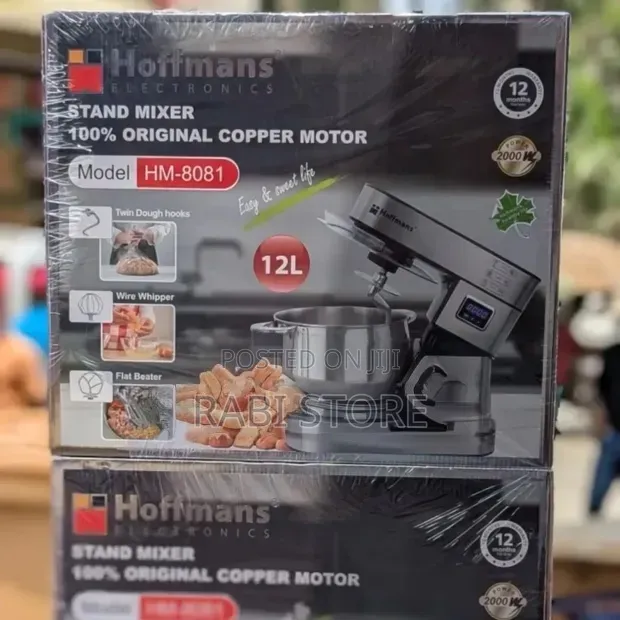 Powerful Electric 12l Commercial Mixer for Kitchen/Homes - Hoffman