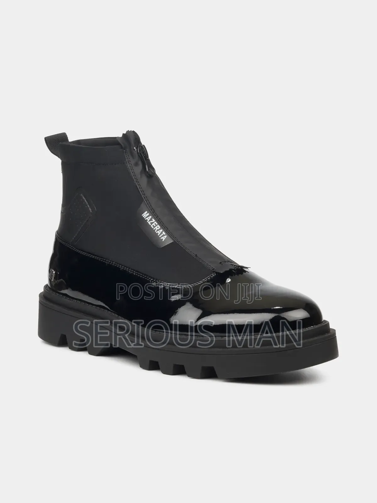 Black Ankle Boots Showcase a Bold,