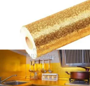 Golden Kitten Waterproof Wallpaper Stickers