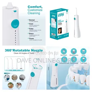 Winningstar High Pressure Dental Flosser 5-Mode Perfect Oral Irrigator