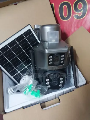 Real Time Remote Viewing 2 Lens Solar 4g Survillance Camera