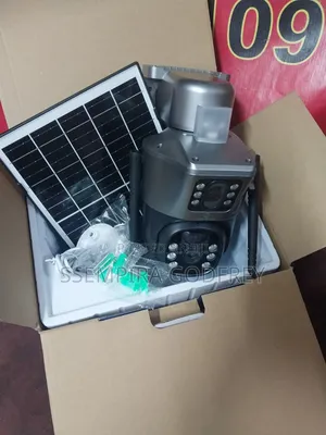 Real Time Remote Viewing 2 Lens Solar 4g Survillance Camera