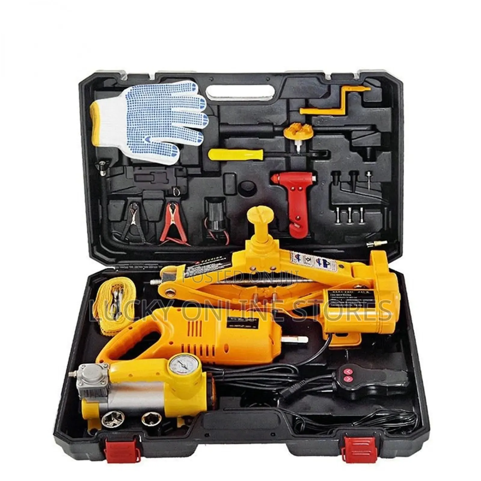 Electric Car Jack Kit