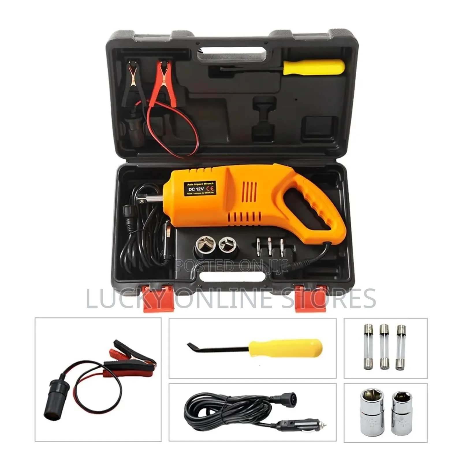 Electric Car Jack Kit