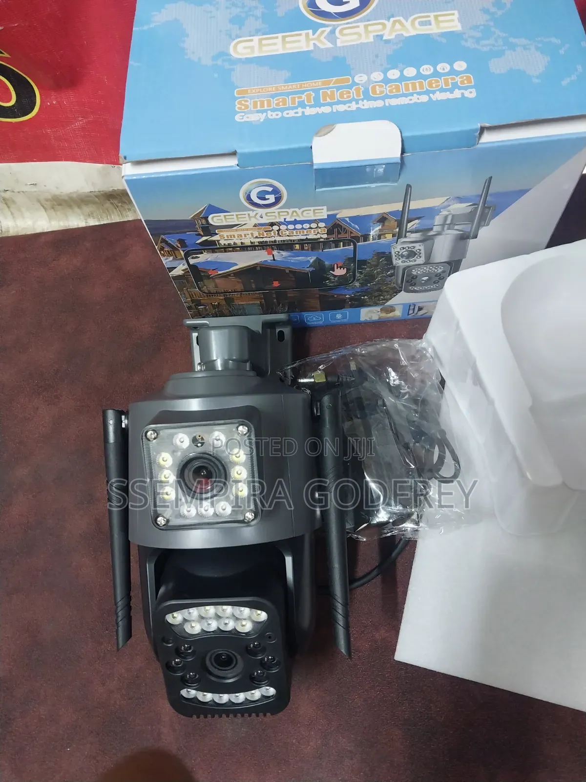 4g Lte Security Camera 3lens