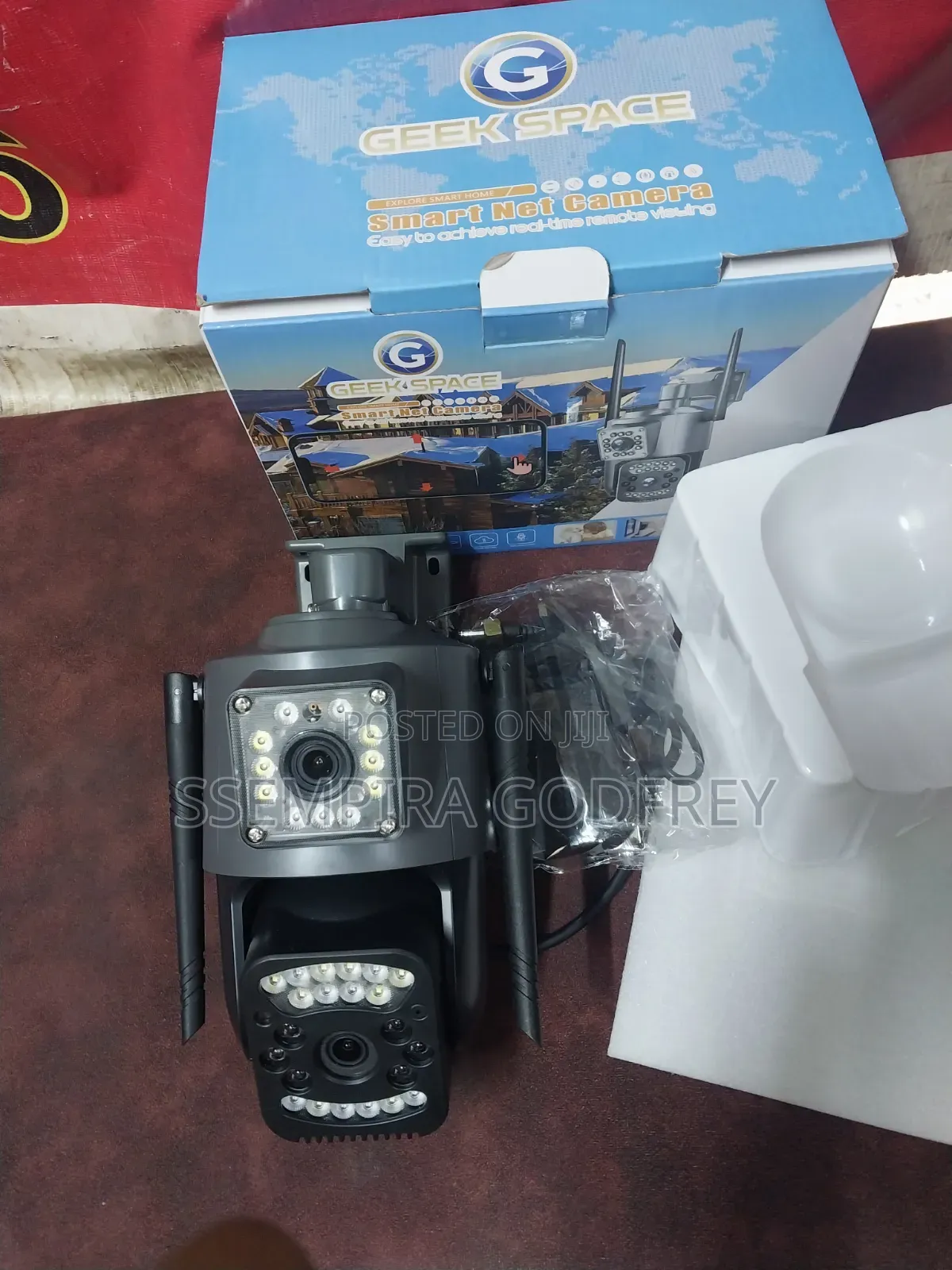4g Lte Security Camera 3lens