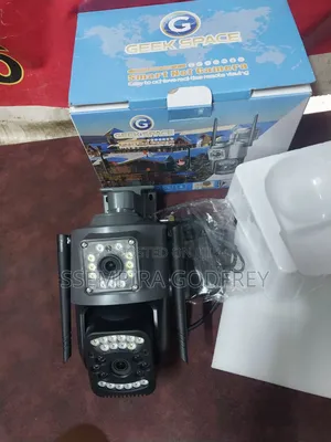 4g Lte Security Camera 3lens