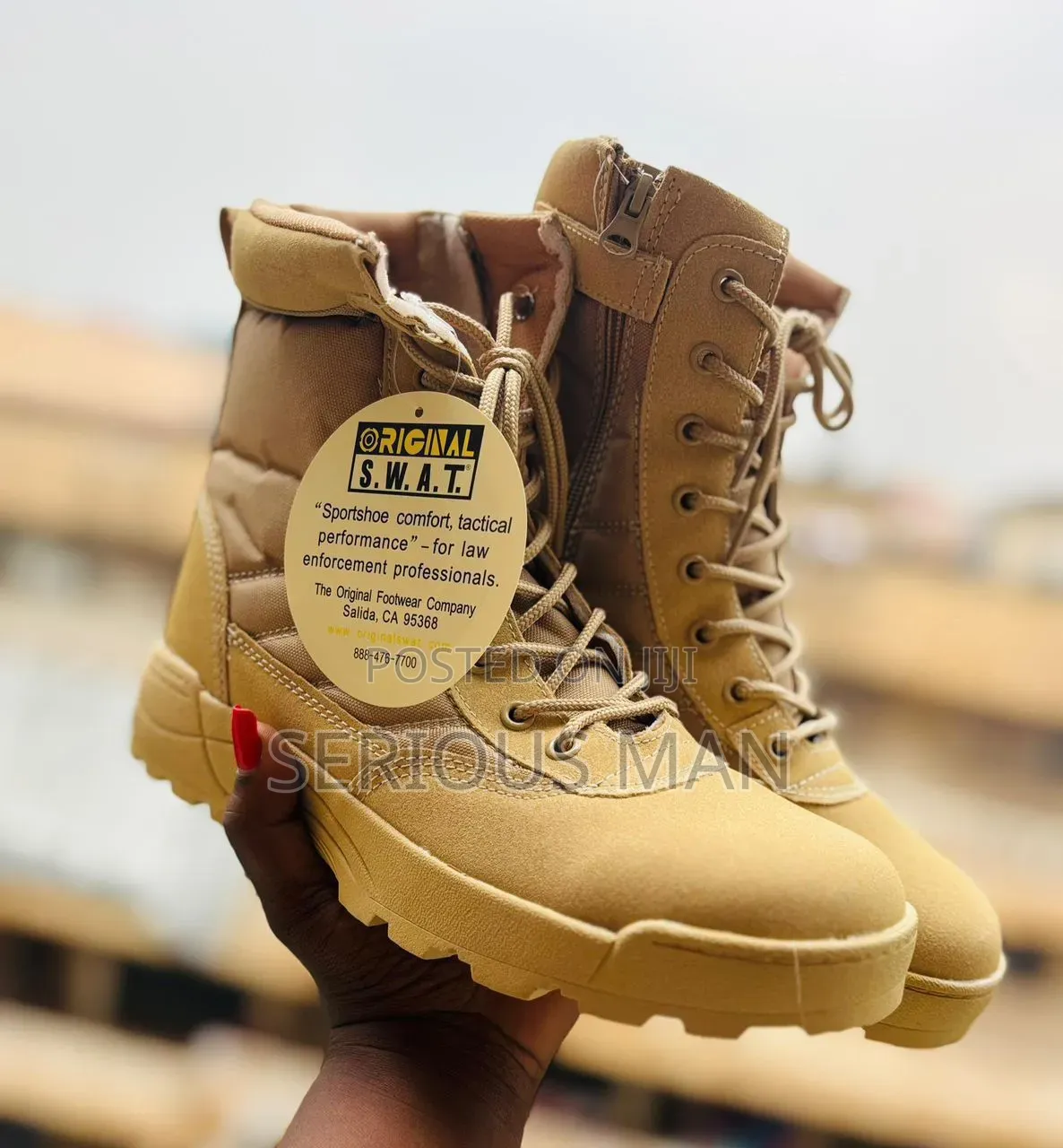 Swat Tactical Desert Boots