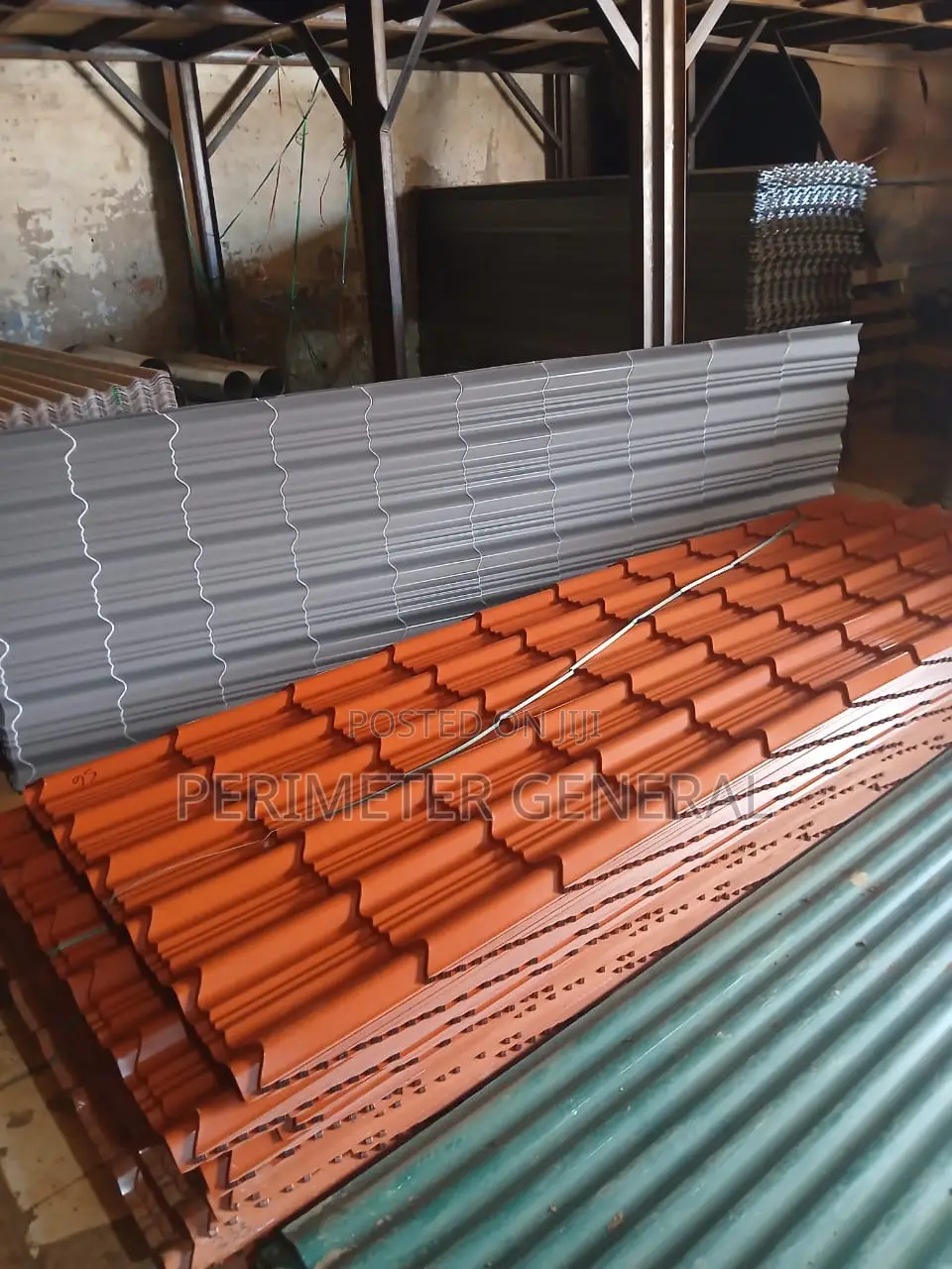 Versatile 65000 Brickred Smooth Roofing 28g Bwaise Opp Shell