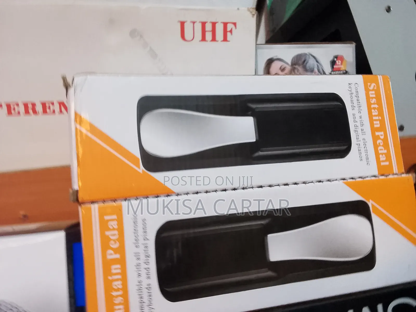Sustain Pedal Keyboard