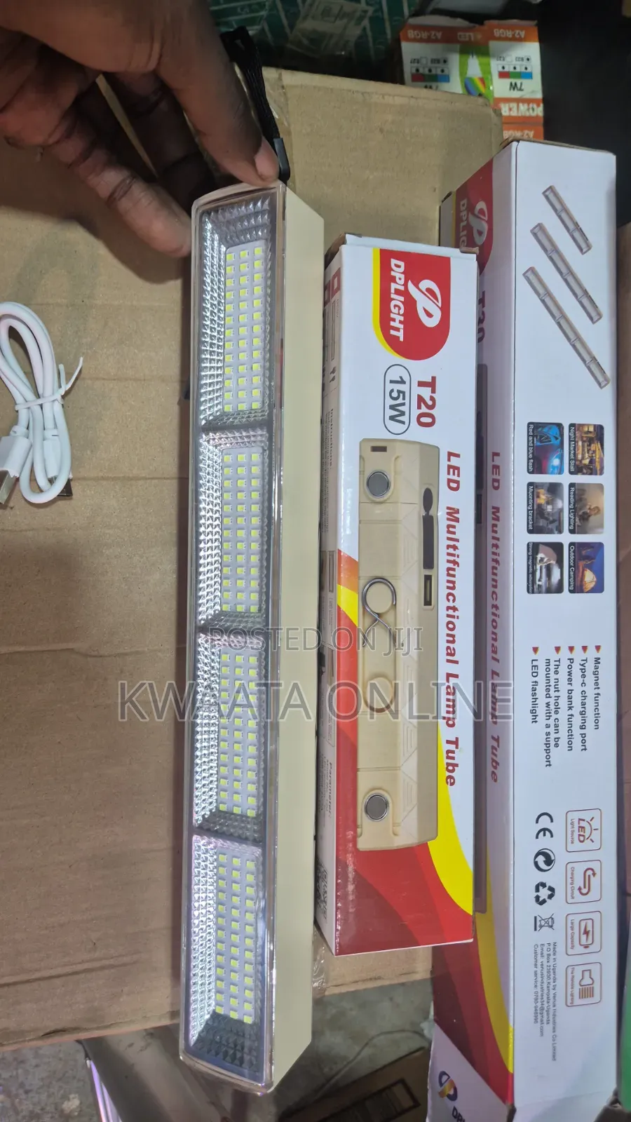 Usb Rechargeable Camping Lantern,Portable Work Light, Led Lamp