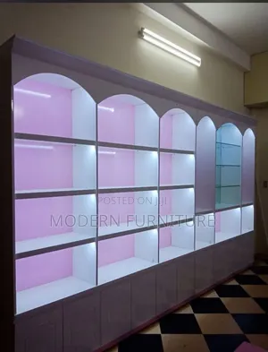 Cosmetics Display Shelves