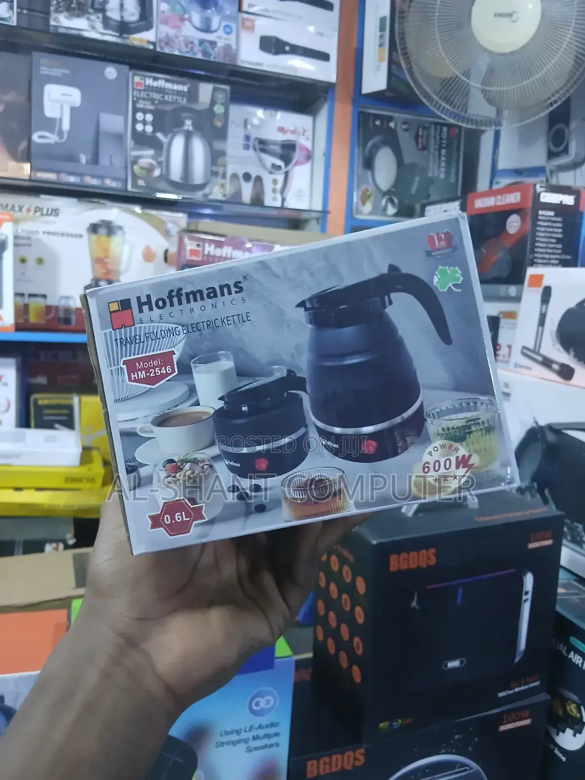 Hoffmans Foldable Travel Kettle