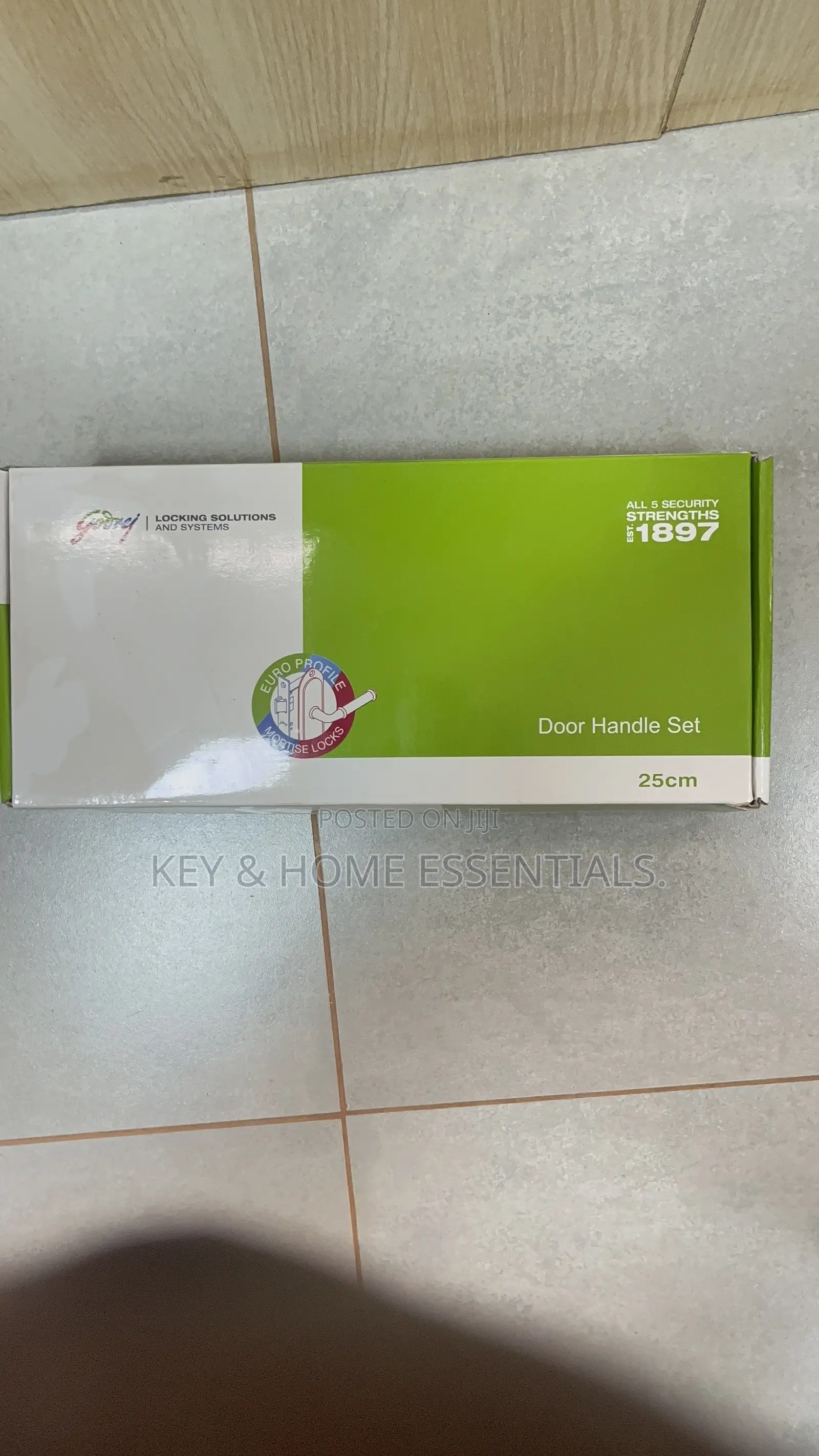 Premium Brass Finish Door Handle Set