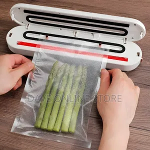 Household Vacuum Sealer With Display Vacuum Sealer , White