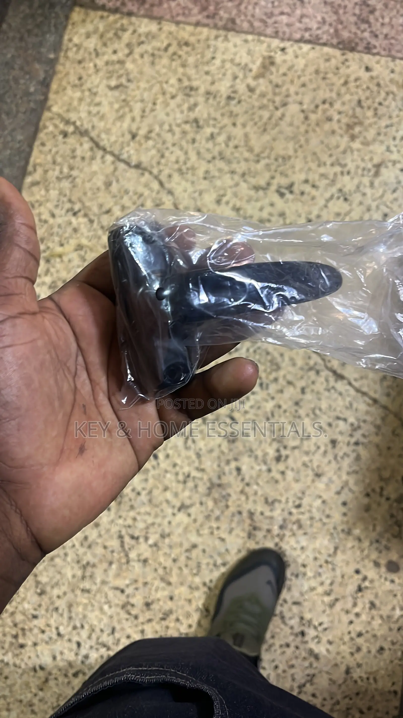 Premium Black Casement Window Handle Lock