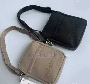 Cross Sling Bag Essential - Black/Brown