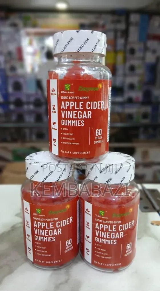 60vegan Gummies Daynee Apple Cider Vinegar Gummies