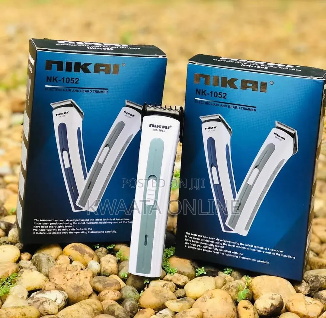 Nikai Rechargeable Electric Shaver - Blue/White