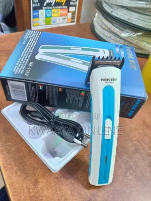 Nikai Rechargeable Electric Shaver - Blue/White