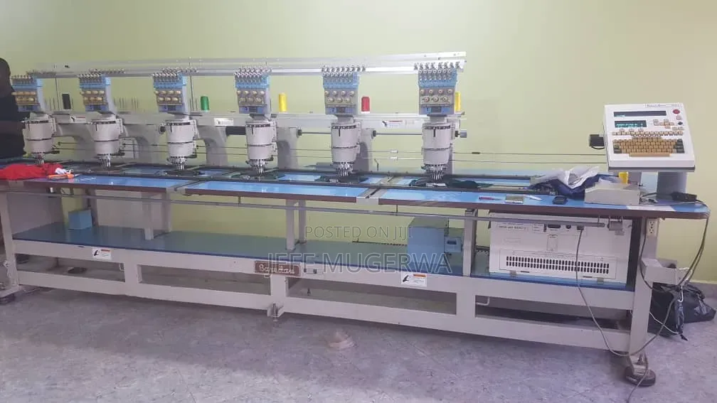 Embroidery Machine 6 Heads
