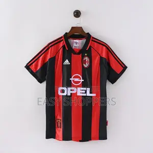 Adidas Ac Milan 1998/99 Home Soccer Jersey