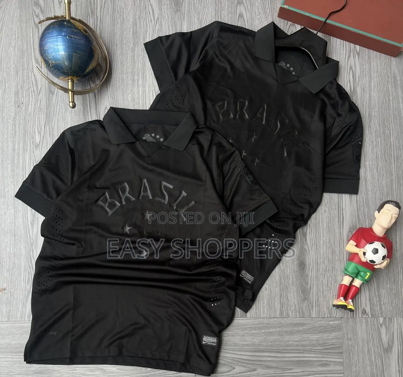 Black Nike Special Edition Brazil Jersey Original Jersey