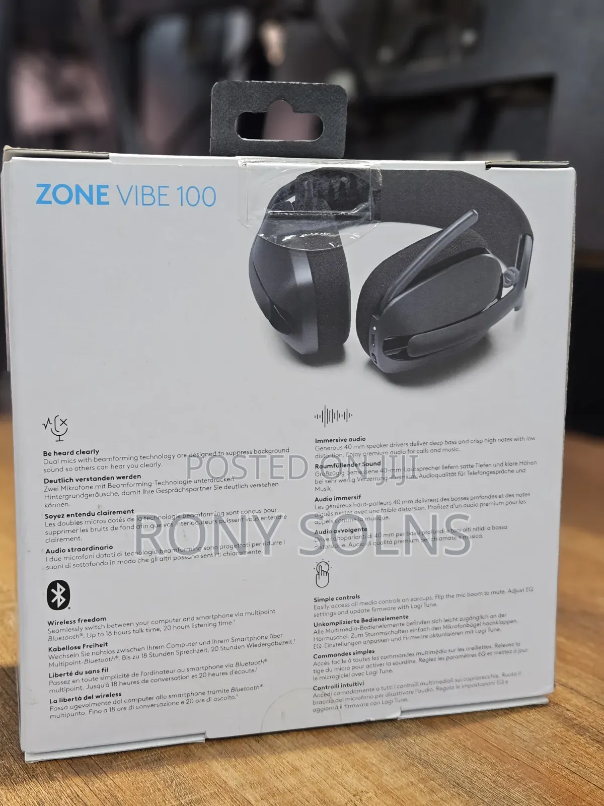 Logitech Zone Vibe 100 Headset