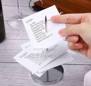 Receipt Holder Spike for Desk, Stainless Steel Ticket Stabber