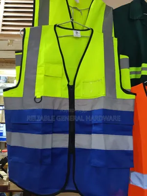 Reflector Jackets Double Pockets, Xxl,Xl,L,M,S