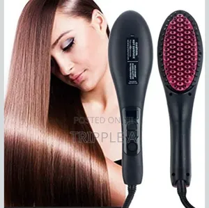 Professional Electric Hair Straightener Brush