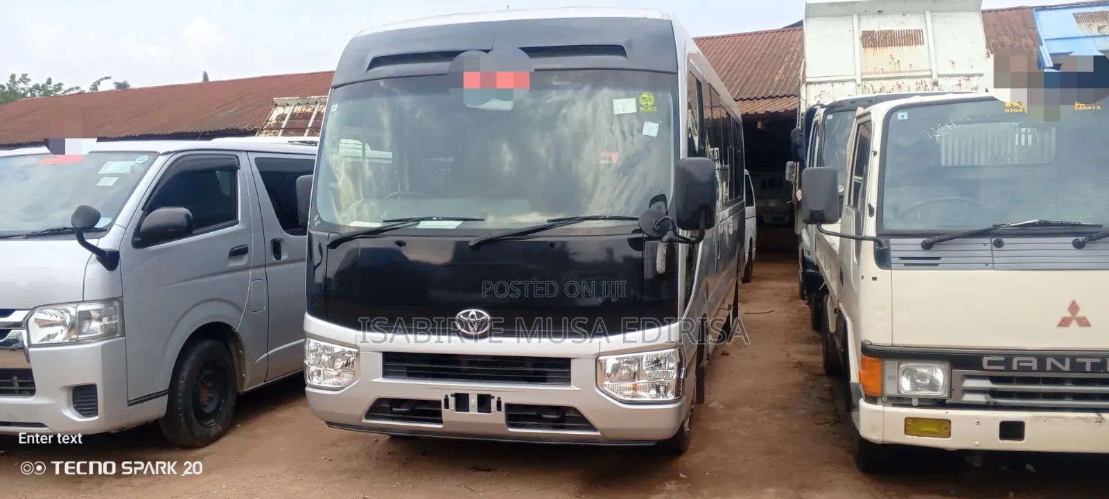 Toyota Coaster 2017 Silver