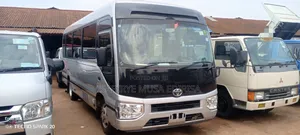 Toyota Coaster 2017 Silver