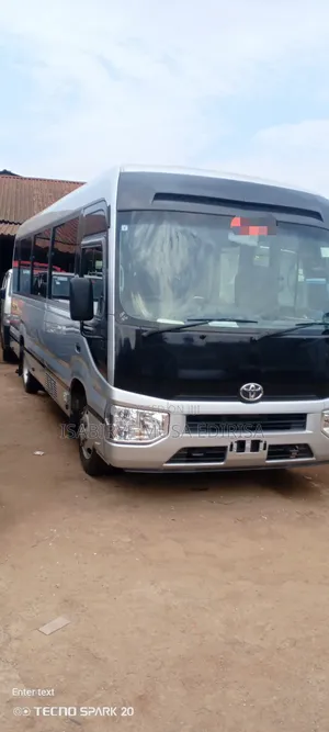 Toyota Coaster 2017 Silver