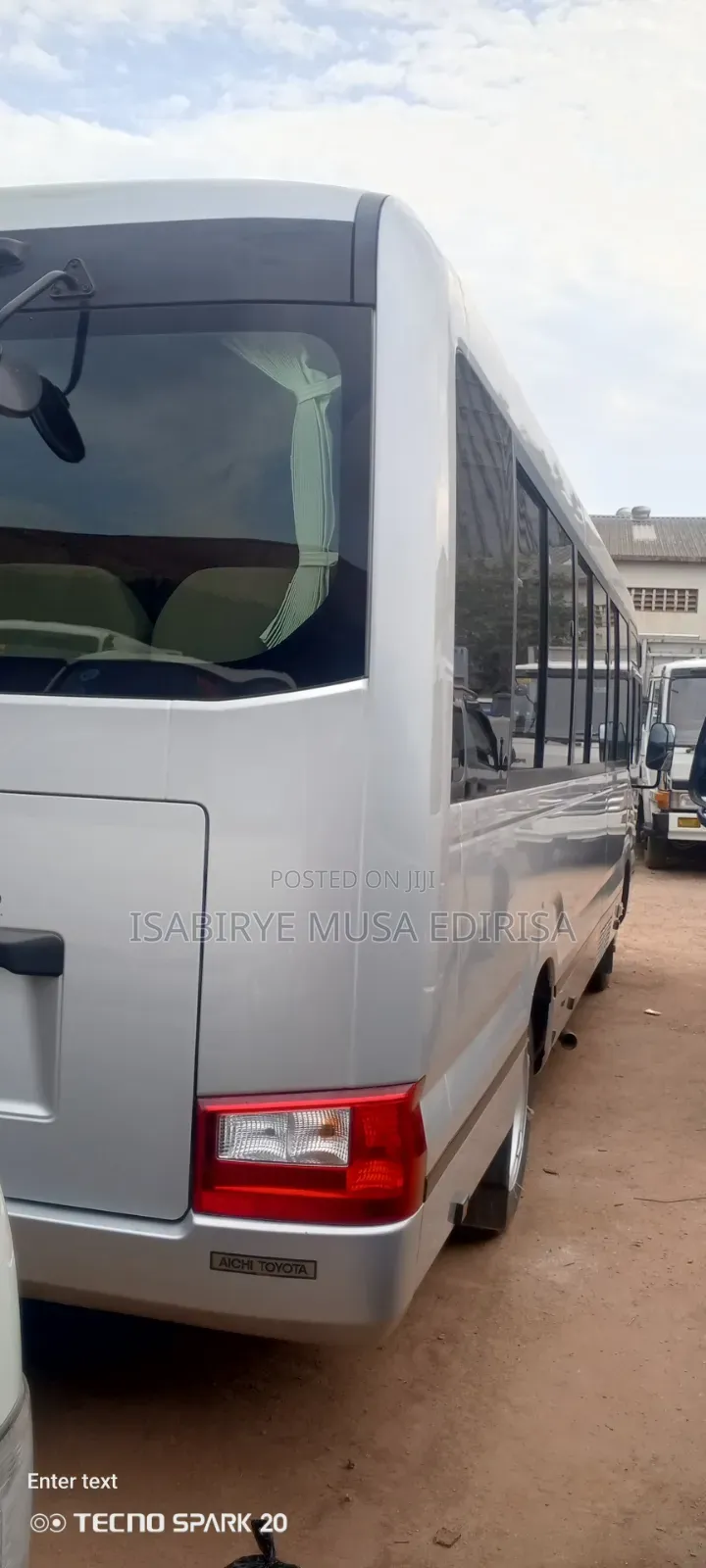 Toyota Coaster 2017 Silver
