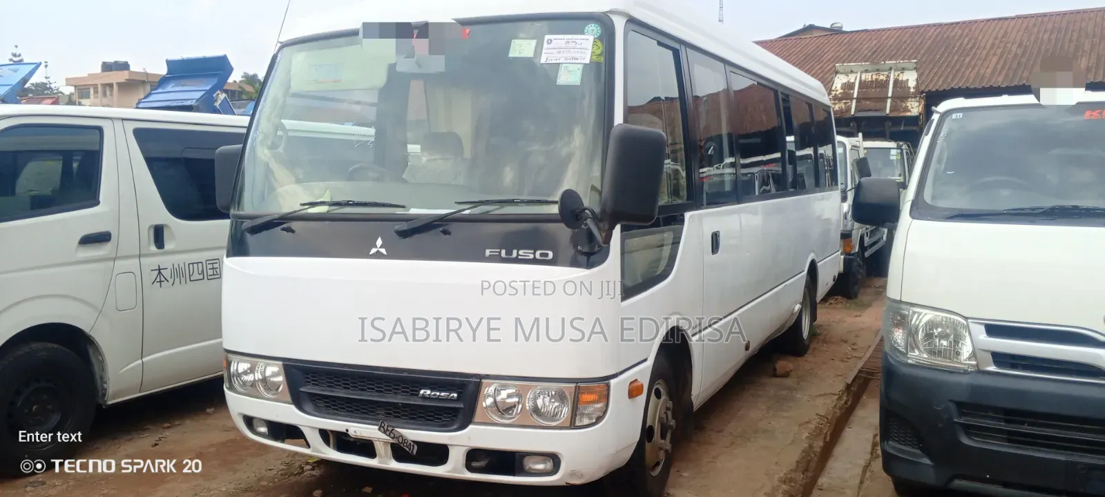 Mitsubishi Fuso Rosa 2013 White