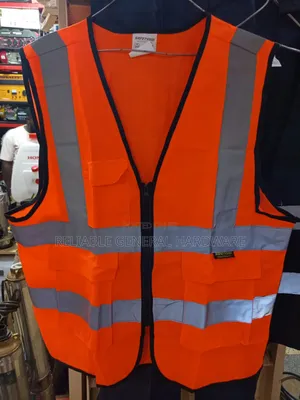 Reflector Jackets With Zip And Double Pockets Xxl, Xl, L,M,S