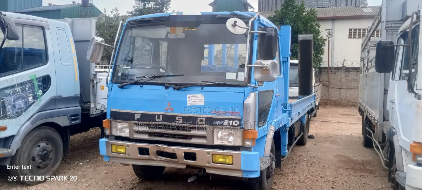 Fuso Fighter Crane 6d17 Engine