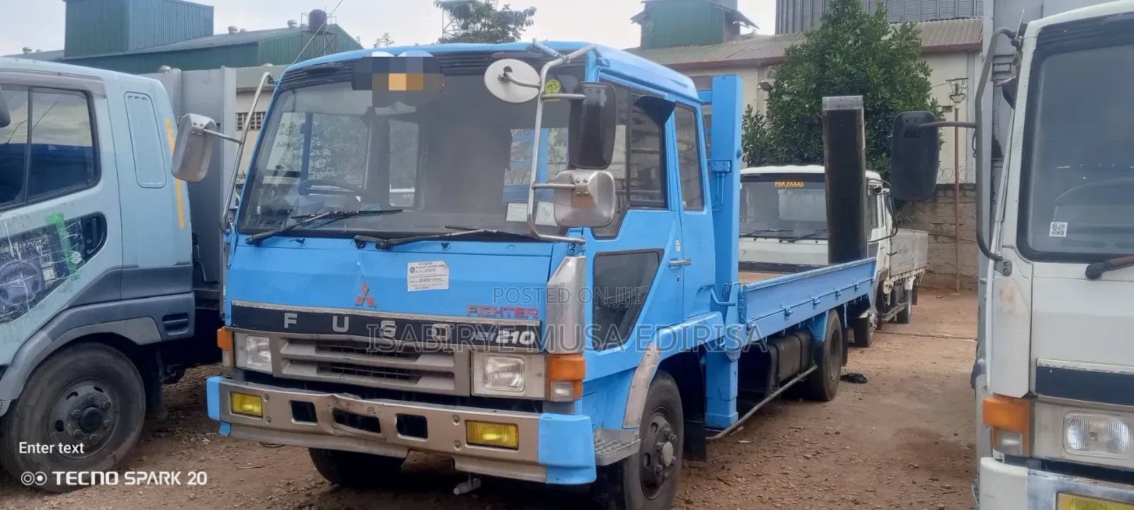 Fuso Fighter Crane 6d17 Engine