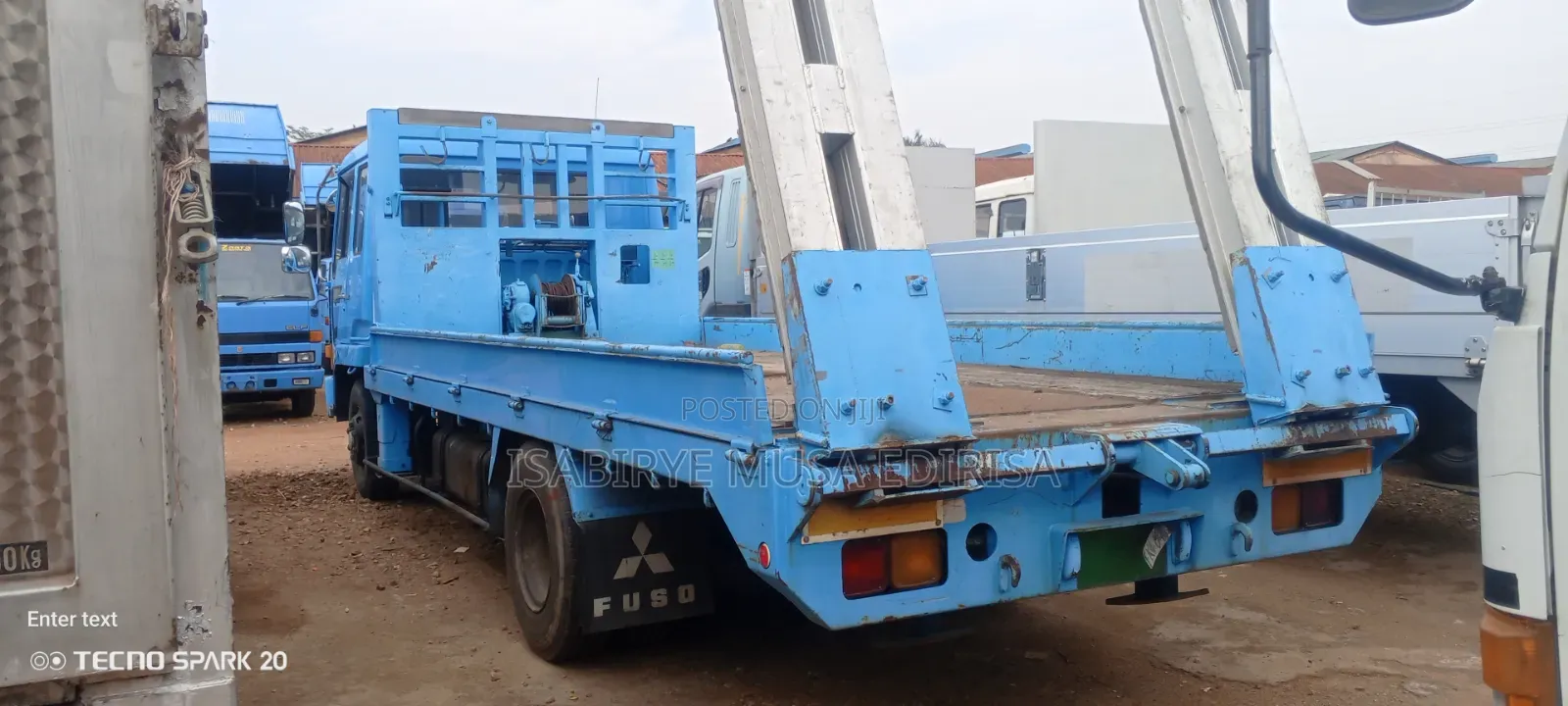 Fuso Fighter Crane 6d17 Engine