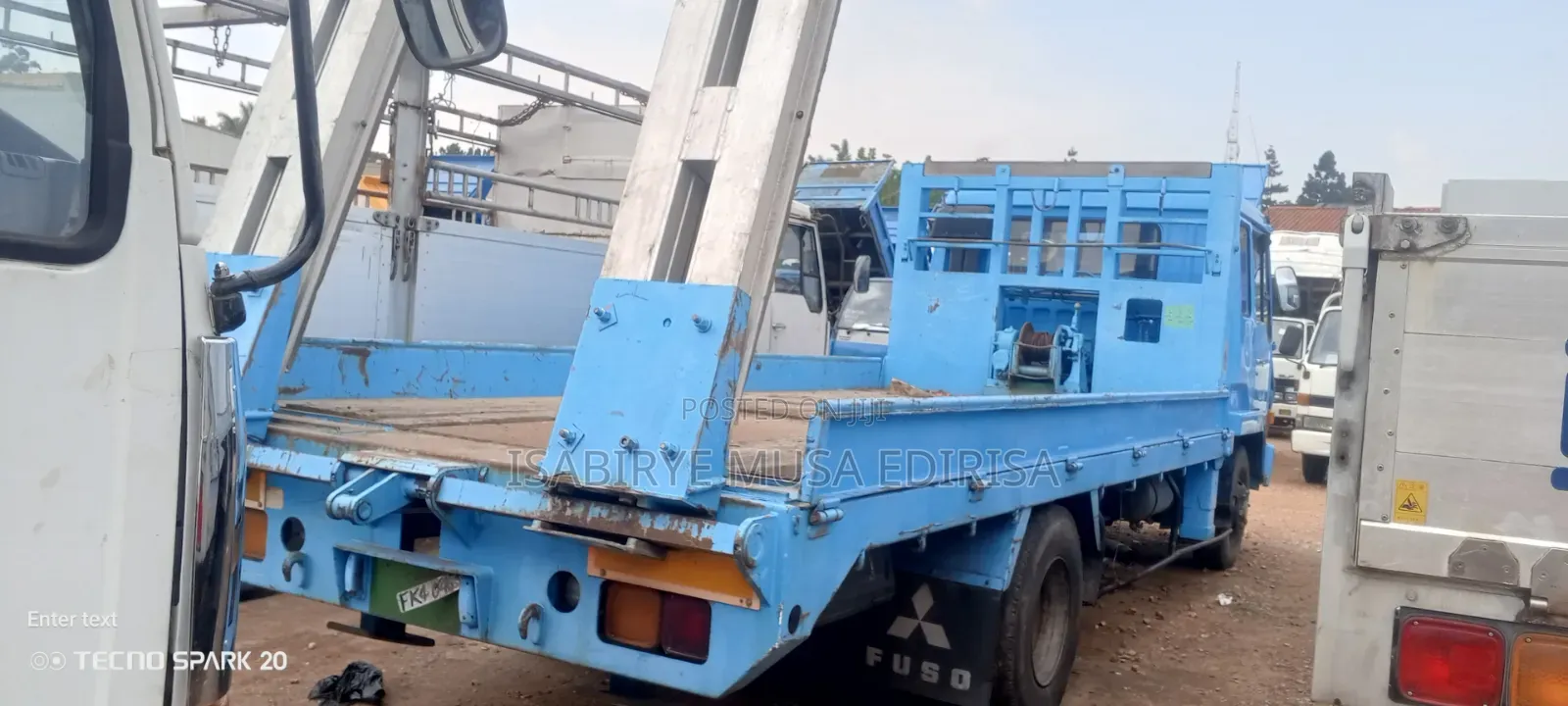 Fuso Fighter Crane 6d17 Engine
