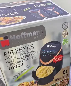 Hoffmans Electronics Air Fryer, Model Hm-776a.