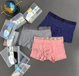 Men's Ice Seamless Design Boxer Briefs
