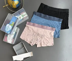 Men's Ice Seamless Design Boxer Briefs